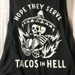 Taco Graphic Muscle Tank